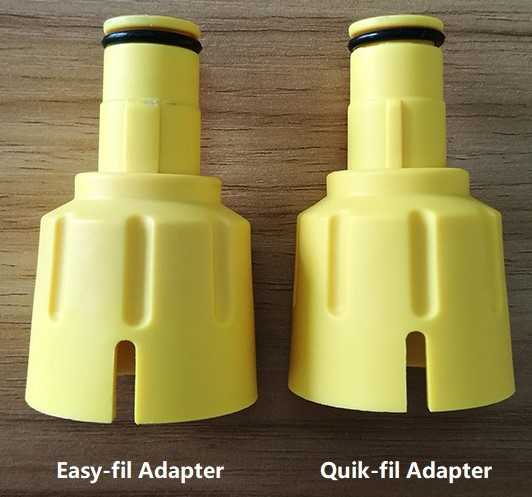 What's the difference beteen Easy-fil and Quick-fil Vaporizer adapter?